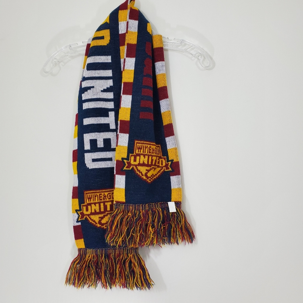 Wine & Gold United Scarf